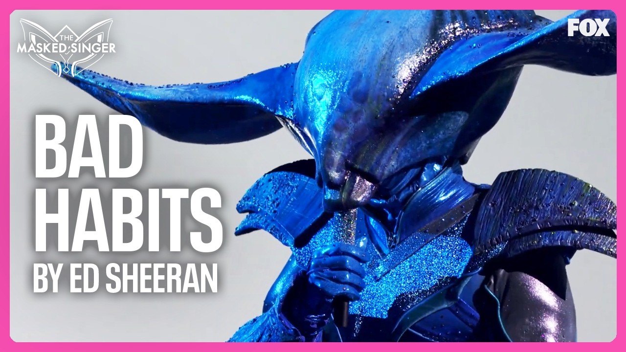 Stingray Performs 'Bad Habits' on Masked Singer 🎤