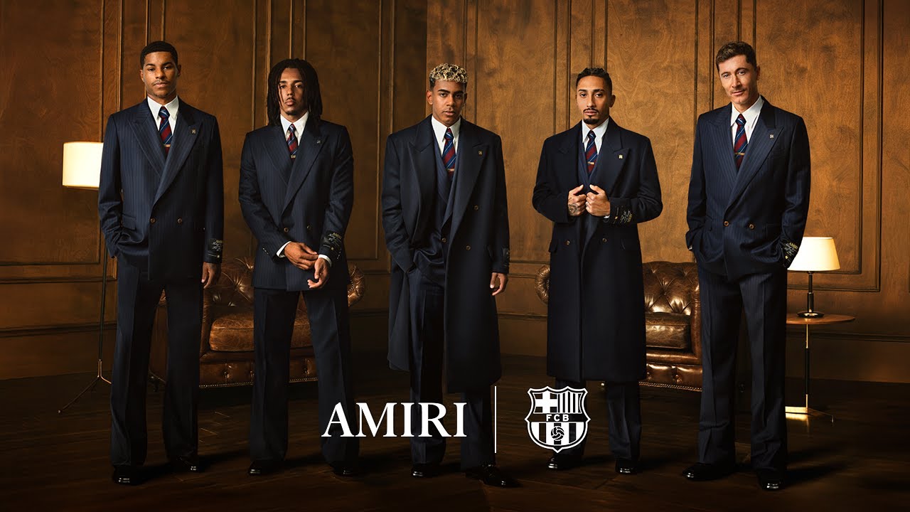 AMIRI Collaborates with FC Barcelona ⚽