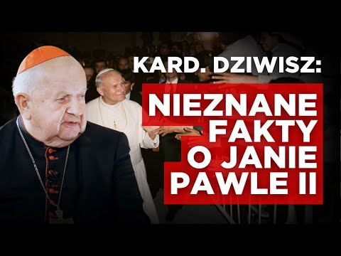 NIEZNANE FAKTY O JANIE PAWLE II - Kardynał Dziwisz w wigilię 20. rocznicy śmierci Papieża Polaka