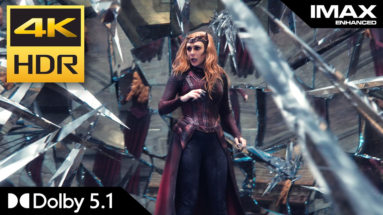 Experience Wanda in Mirror Dimension in Stunning 4K HDR IMAX | Doctor Strange 2 | Dolby 5.1