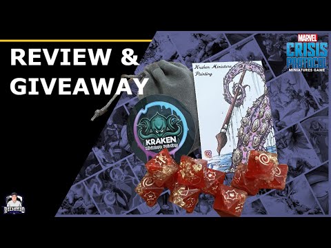 Marvel Crisis Protocol: Kraken Miniatures 3rd Party Dice Review & Giveaway