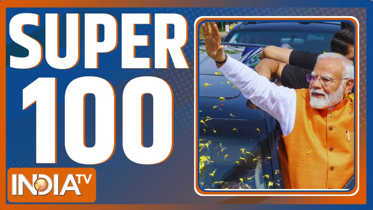 Super 100 News: PM Modi's Massive Patna Roadshow & Bihar Election Updates 🚩