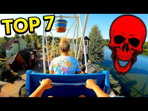 7 NAJSTRASZNIEJSZYCH ATRAKCJI - Legendia 2025 (4K) (Chorzów, Polska) GoPro HERO 13