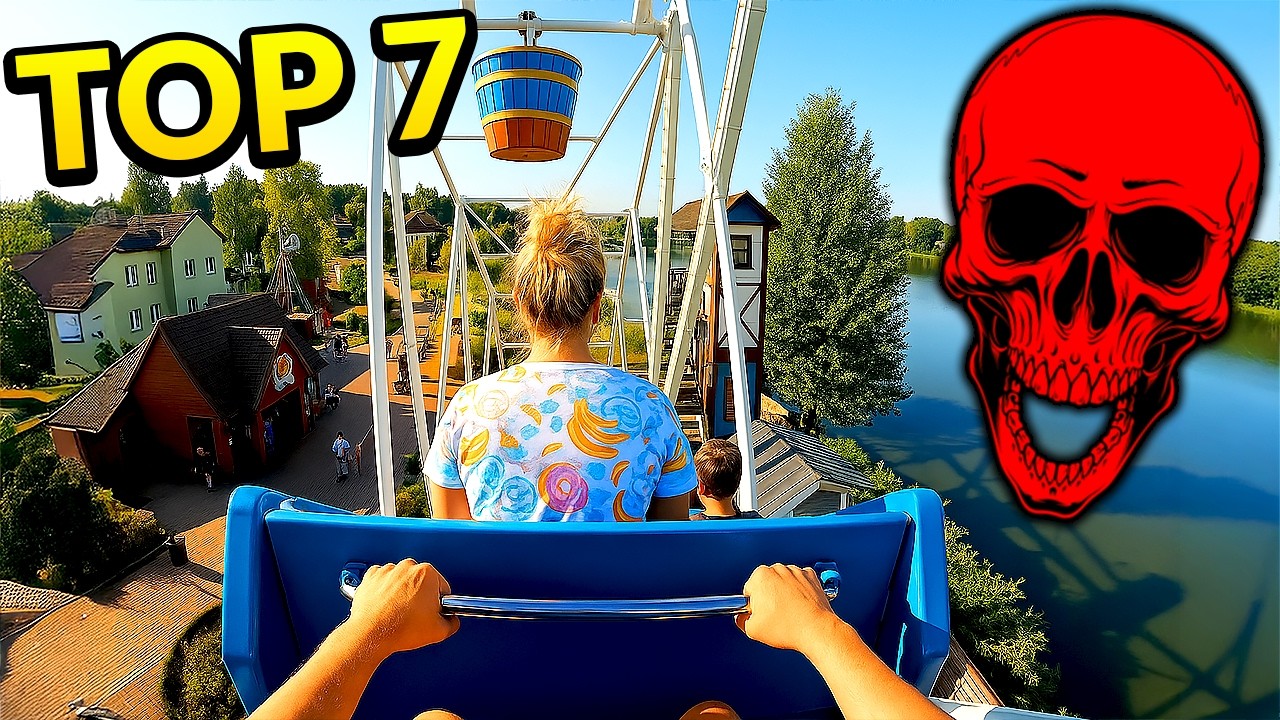 7 Top 7 Najstraszniejszych Atrakcji w Legendii 2025 🎢 (Chorzów, Polska) 4K z GoPro HERO 13