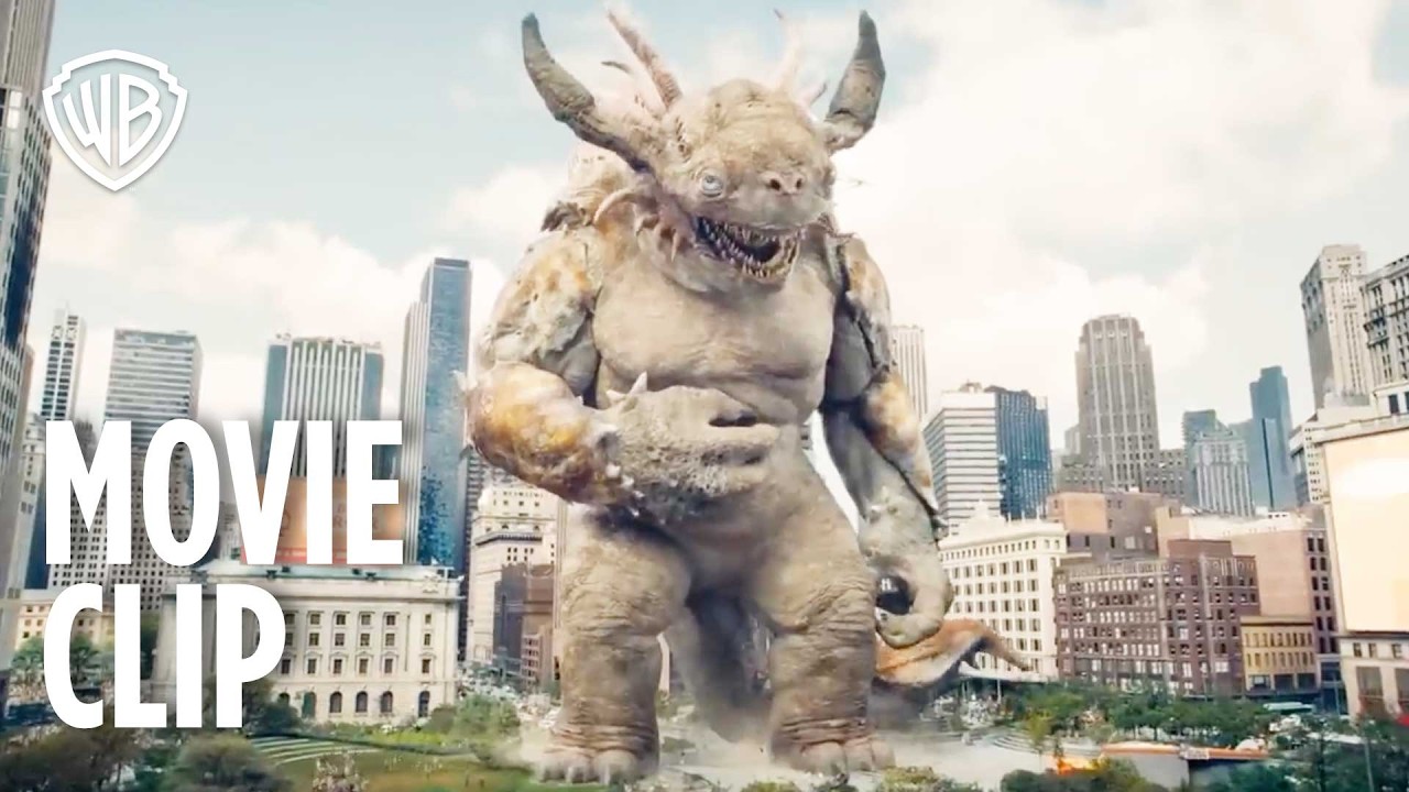 Superman Battles Kaiju in Metropolis 🏙️