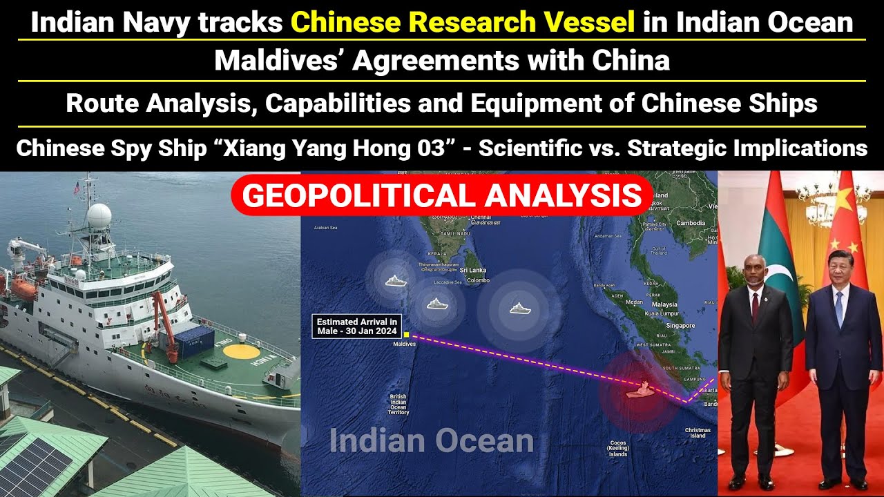 Indian Navy Monitors Chinese Vessel in Indian Ocean 🌊