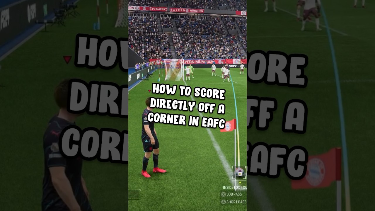 Meta Corner Strategy in FC24 🫡