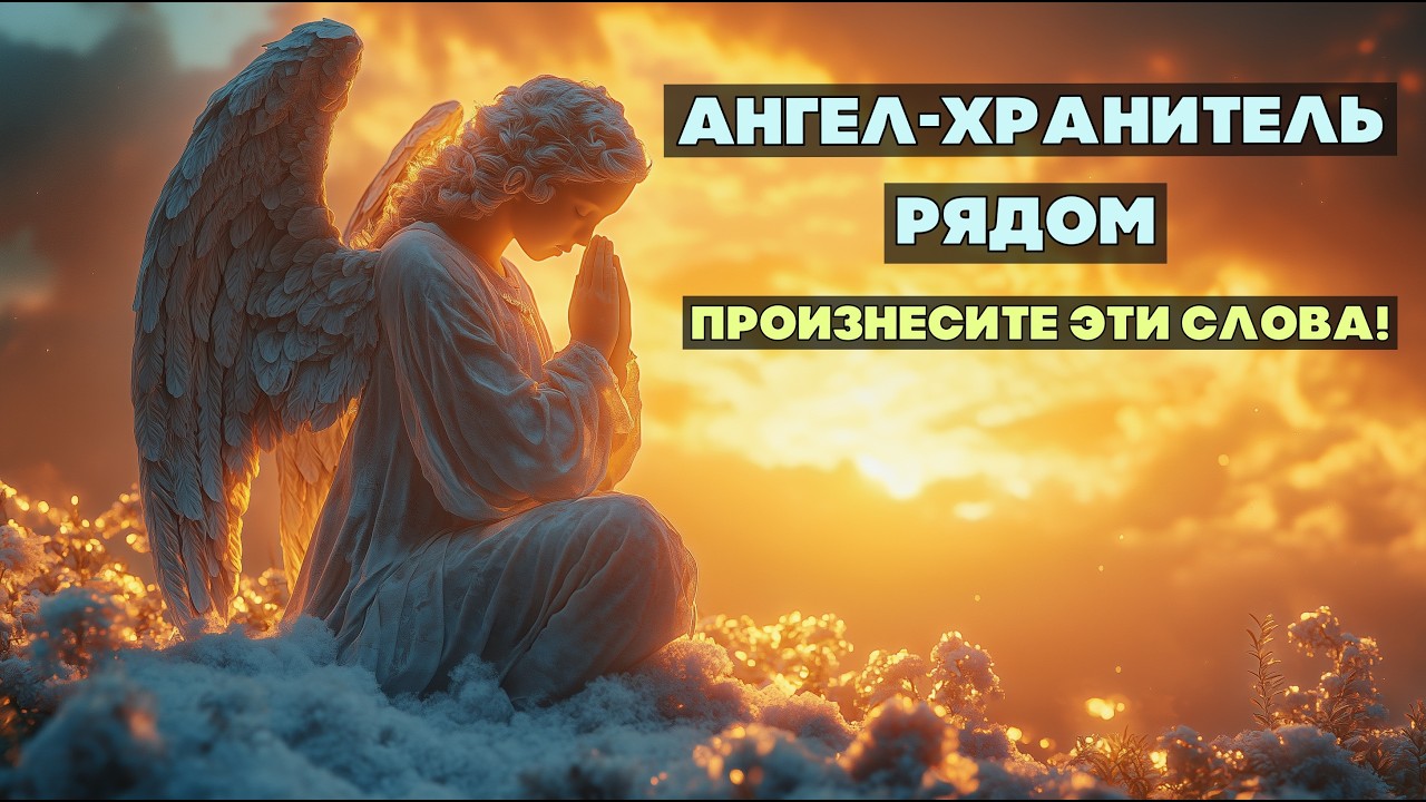 Молитва Ангелу-Хранителю: Защита и Любовь ✨