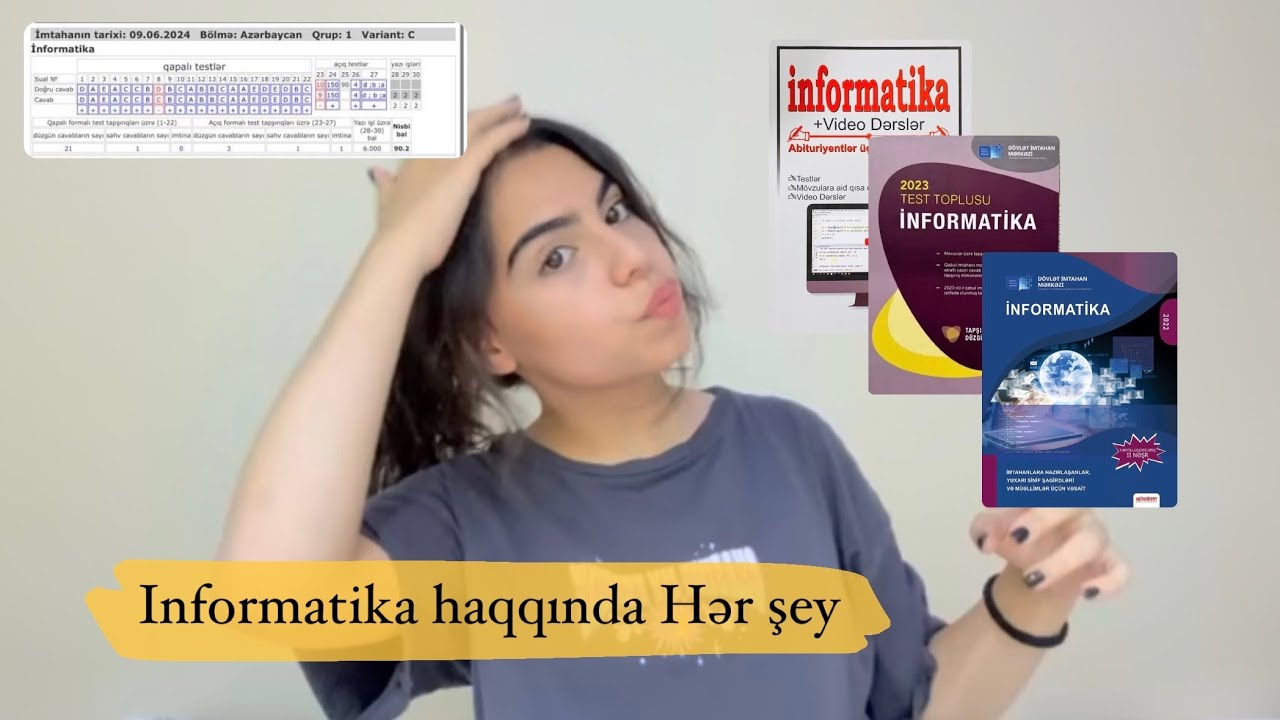 Informatika Hazırlığı: Vəsaitlər, Müəllim Seçimi və Dərs Metodu