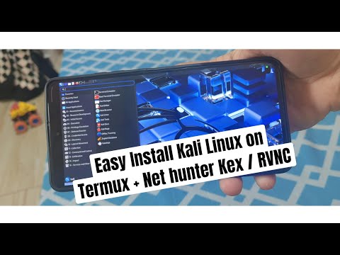 How to Install Kali Linux On Android 14 using Termux, Net Hunter and RVNC NO ROOT!