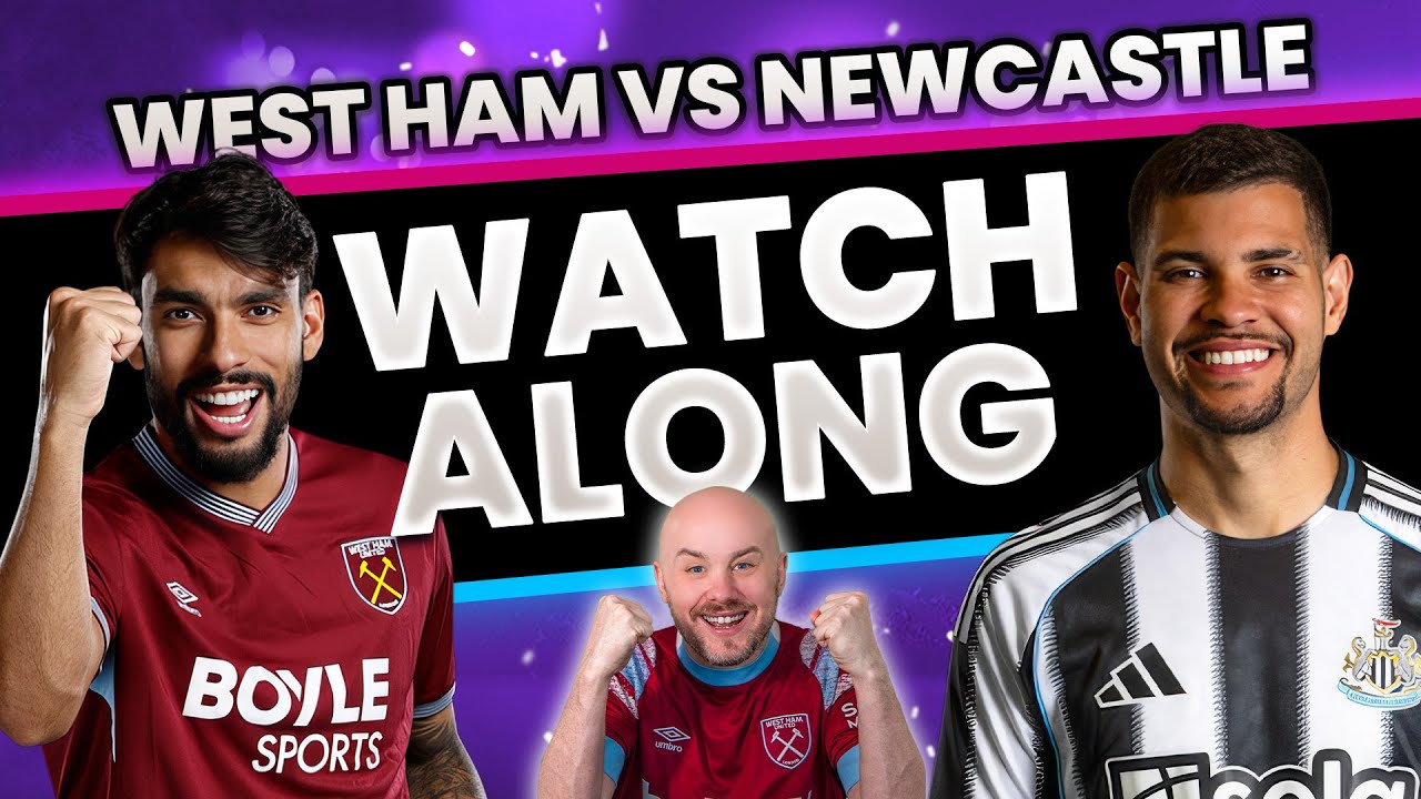 West Ham 3-1 Newcastle | Live Match Watchalong