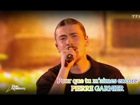 Pierre Garnier (Star Academy) - Pour que tu m'aimes encore (Céline Dion)