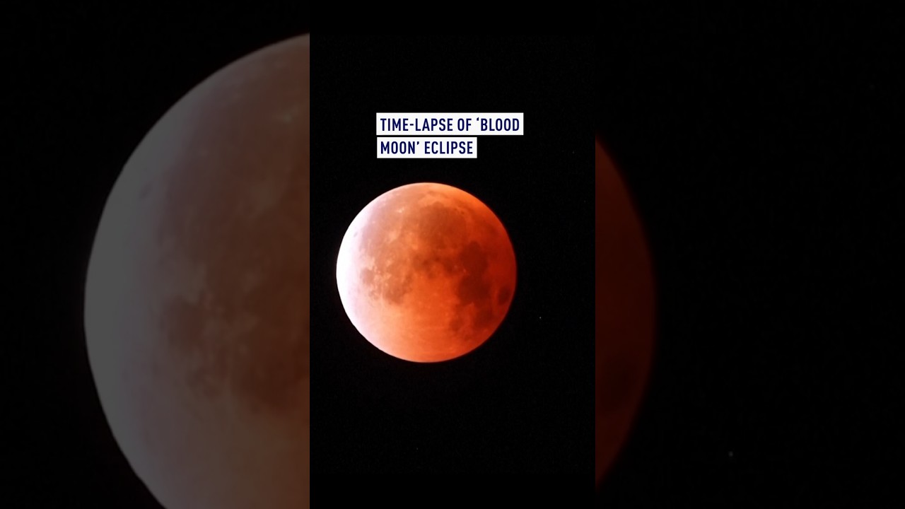 Blood Moon Eclipse Time-Lapse 🌕