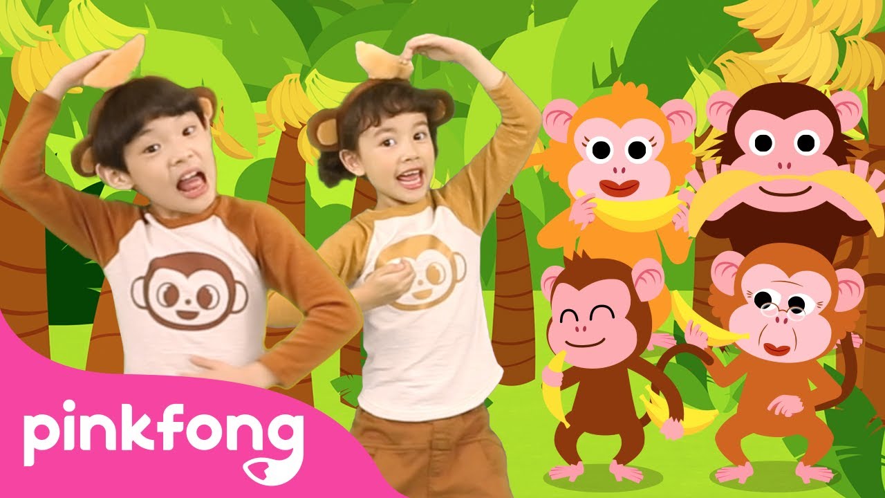Monkey Banana Dance | Pinkfong Kids Songs 🐒🍌