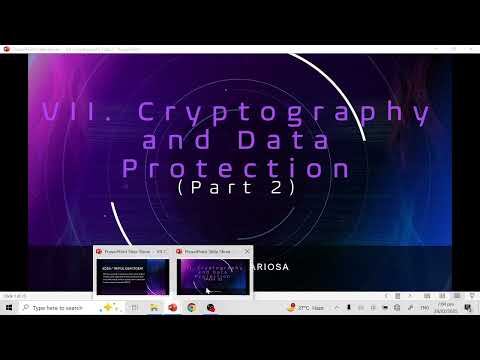 Cryptography and Data Protection