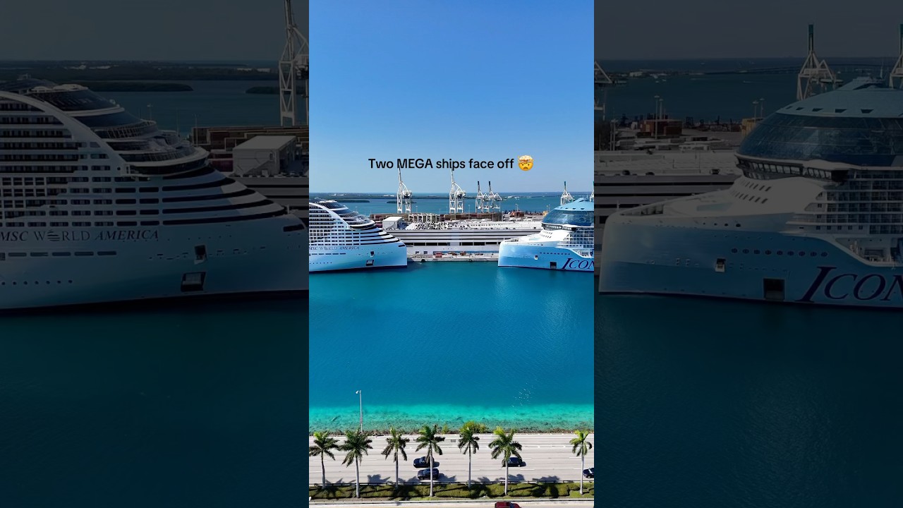 MSC World America vs Icon of the Seas: Showdown 🌊