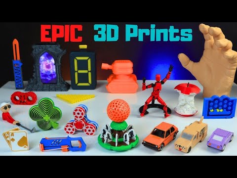 50 COOLEST Things to 3D Print - Best of 2024
