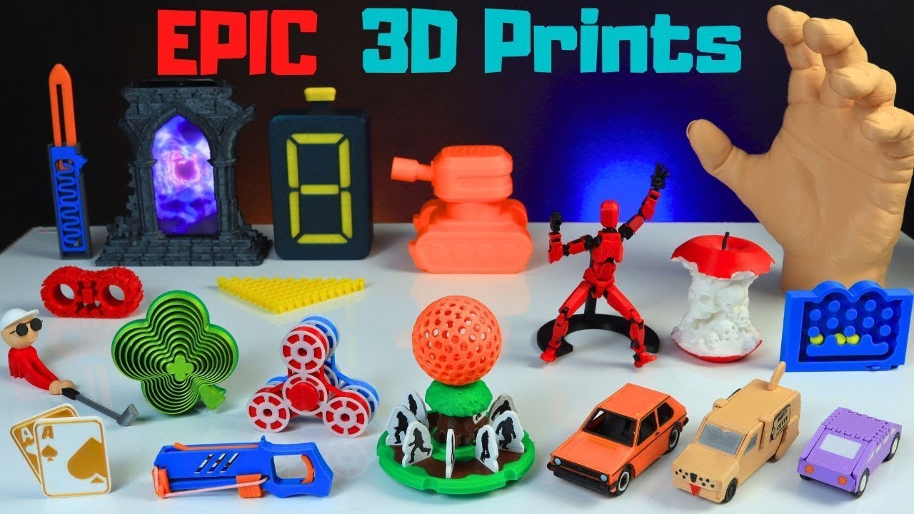 50 Top 50 Must-Print 3D Projects for 2024 🚀