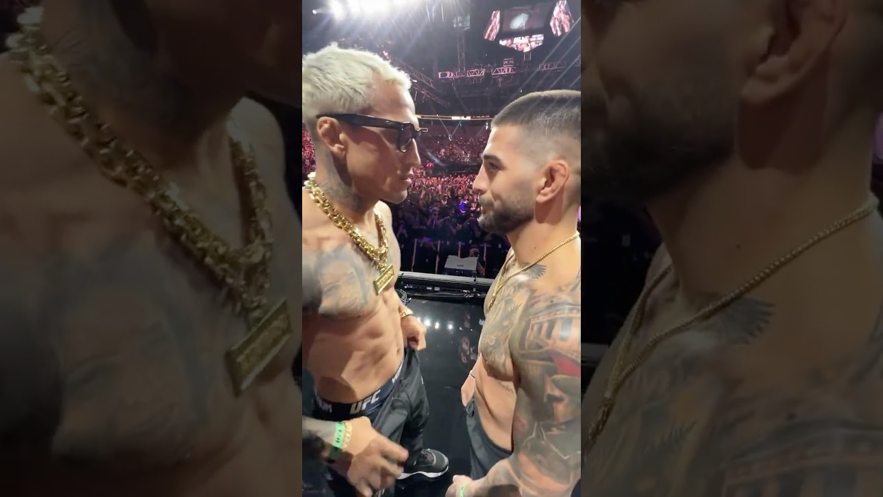 Tensão entre Charles do Bronx e Ilia Topuria 👀