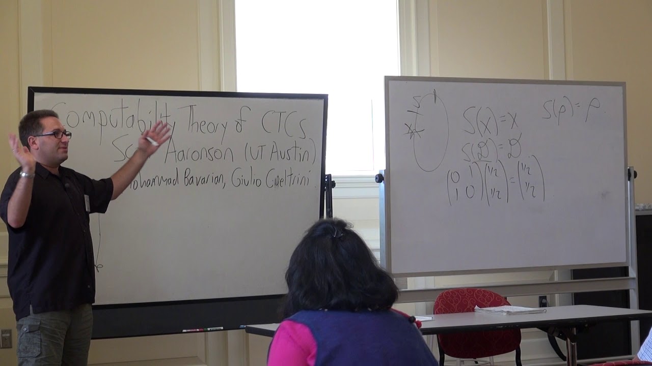 Scott Aaronson Explores the Computability of Closed Timelike Curves 🕰️