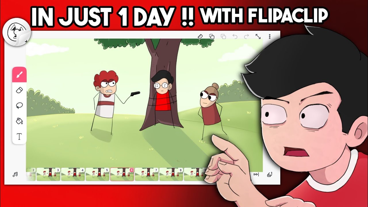 Create 'Not Your Type' Animation in Flipaclip in 1 Day 🎨