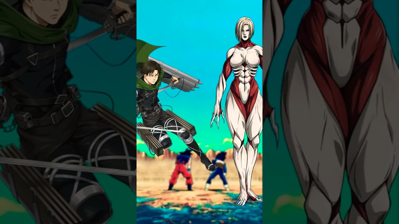 Levi Battles All Titans ⚔️
