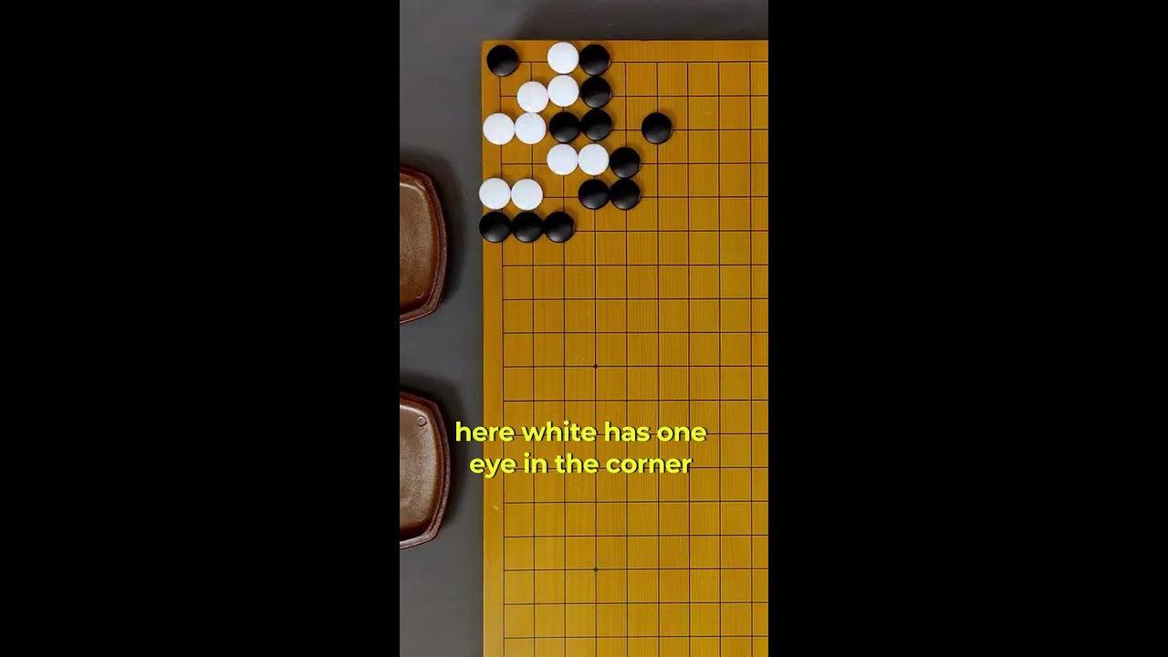 Tesuji for False Eye in the Corner P.3 #GoGame #Baduk #Weiqi #BoardGame