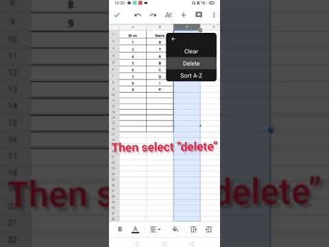 Delete Rows & Columns in Google Sheets 📊