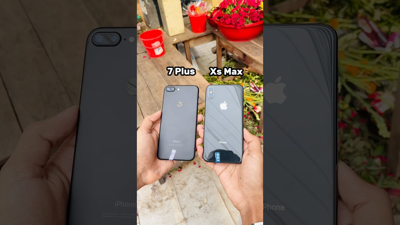 iPhone 7 Plus vs Xs Max Camera Zoom Test 📱