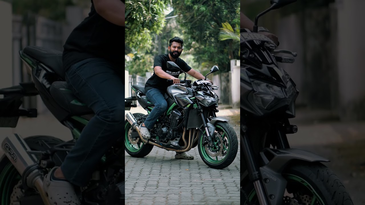 Kawasaki Z900 with GPR exhaust! Akramam 9.8 lakhs in kochi
