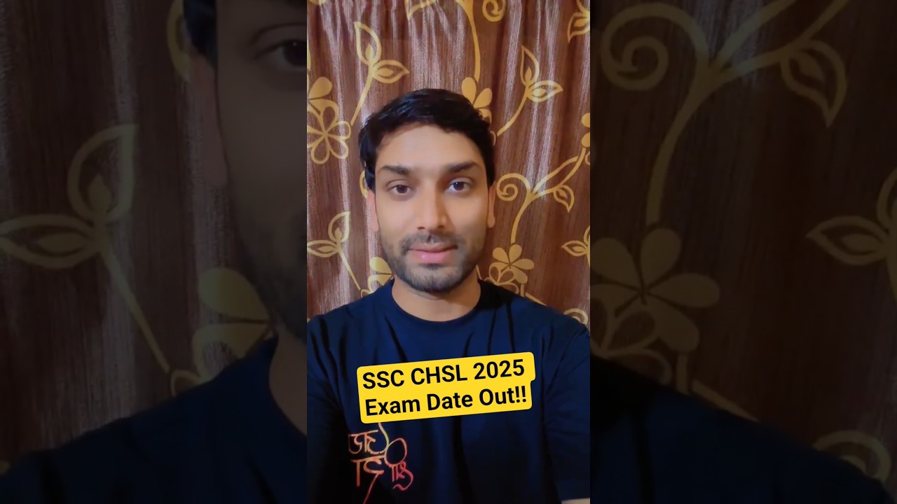 SSC CHSL 2025 Exam Date Out!! #sscadda247 #shorts #chsl