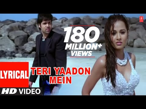 Teri Yaadon Mein Lyrical Video | The Killer | K K, Shreya Ghosal | Emraan Hashmi, Nisha Kothari
