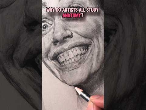 Why do all artists study anatomy? realism anatomy drawing #anatomy #drawing #art