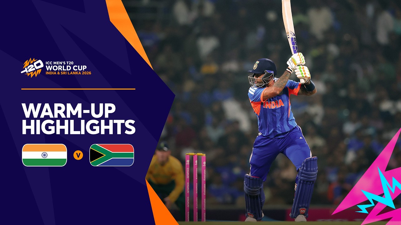 India vs South Africa T20 WC 2026 Warm-up Highlights 🏏