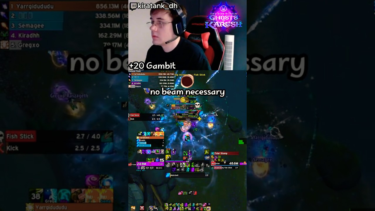 Pack Deleted in +20 Gambit | 11.2 PTR Mythic+