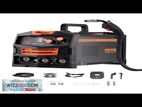 MIG Welder 130Amp Welding Machine 2-in-1 Gas MIG/Gasless Flux Core MIG Welder Review