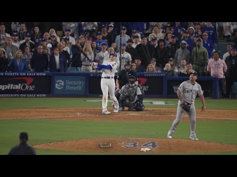 Raw footage of Freddie Freeman's World Series Game 1 walk-off grand slam! All angles!!