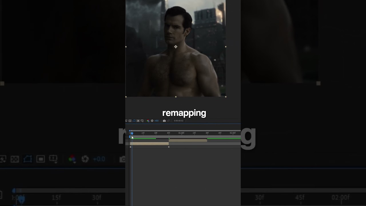 Create Reverse Time Remapping in After Effects