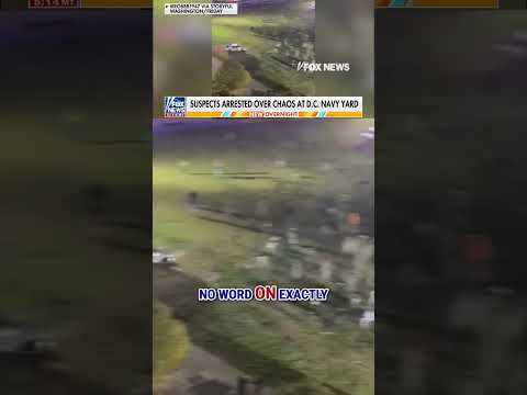 'CHAOS IN DC': Police arrest multiple suspects in Navy Yard neighborhood #shorts