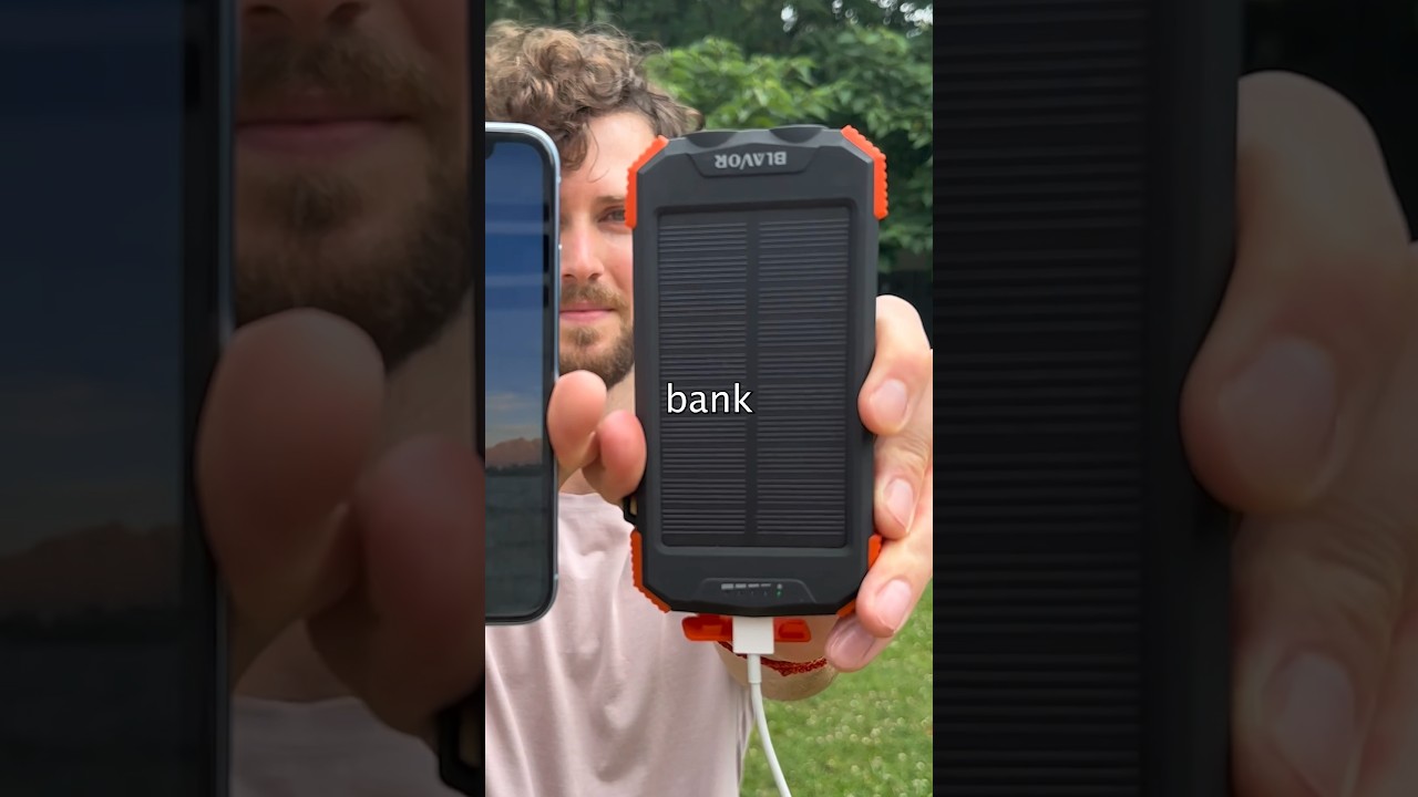 Daily Solar Power Bank Energy Output ☀️