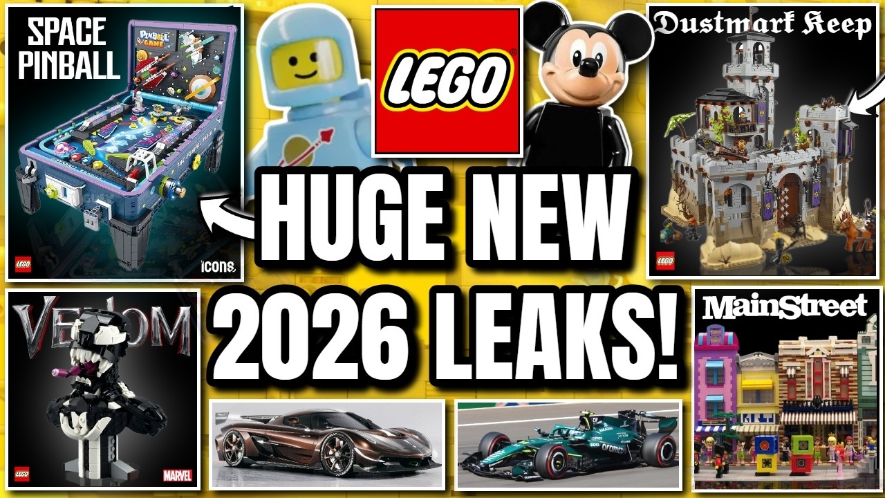 Latest LEGO Leaks: Space, Marvel, Technic & More π