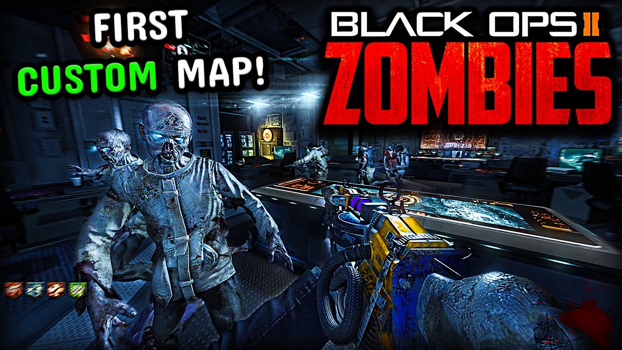 🔥 First Ever Black Ops 2 Custom Zombies Map Released! | Remake of Campaign Main Menu