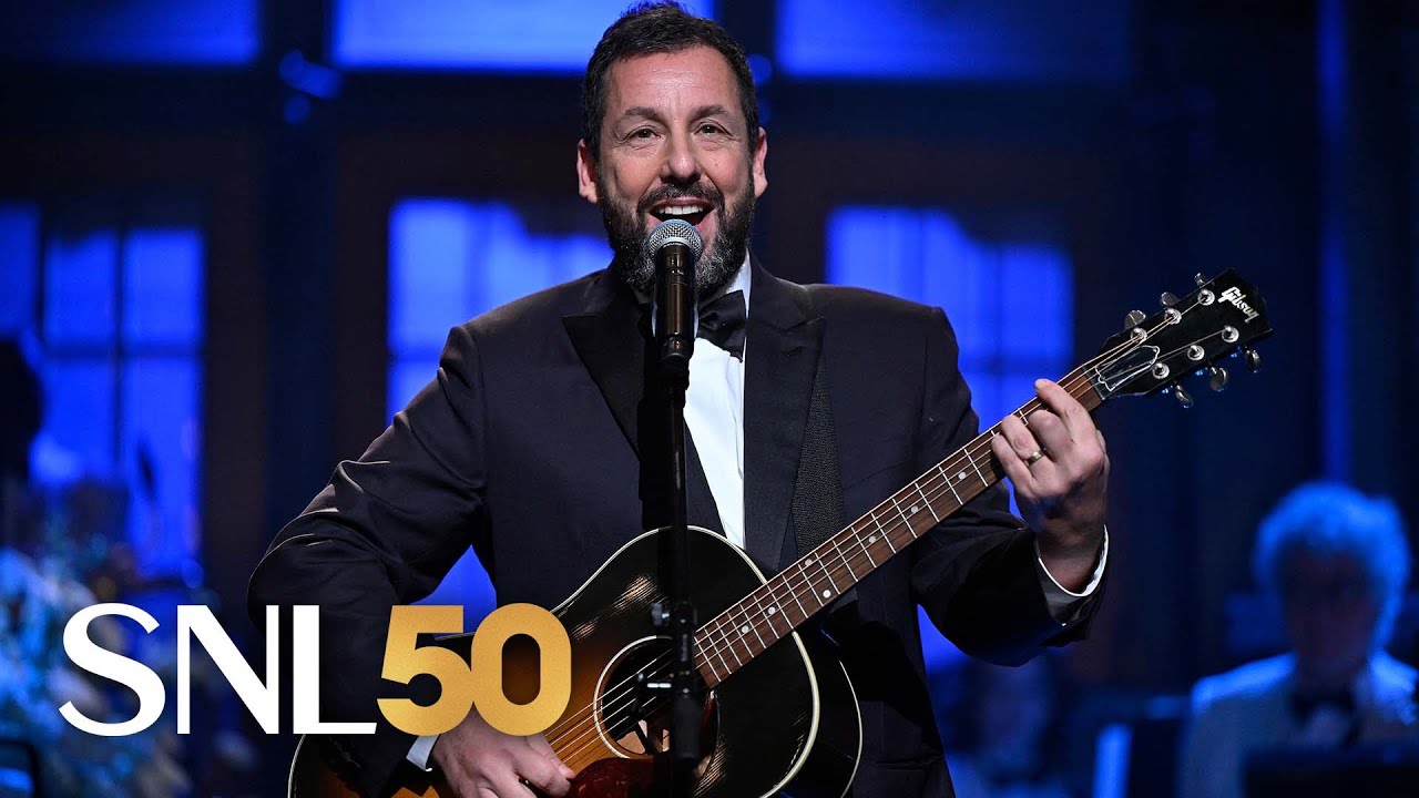 Adam Sandler's 50-Year SNL Song 🎶