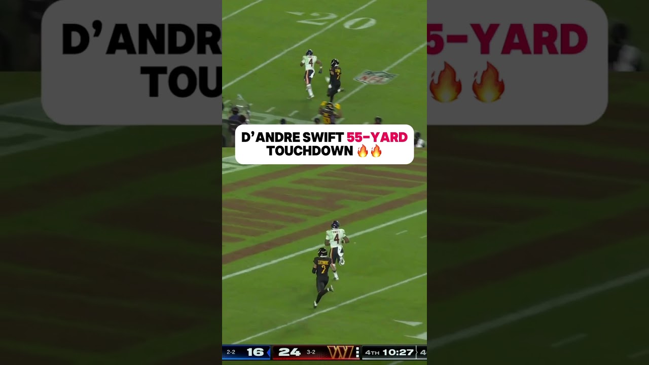 D'Andre Swift: Unstoppable Speed on the Field ๐โโ๏ธ๐จ