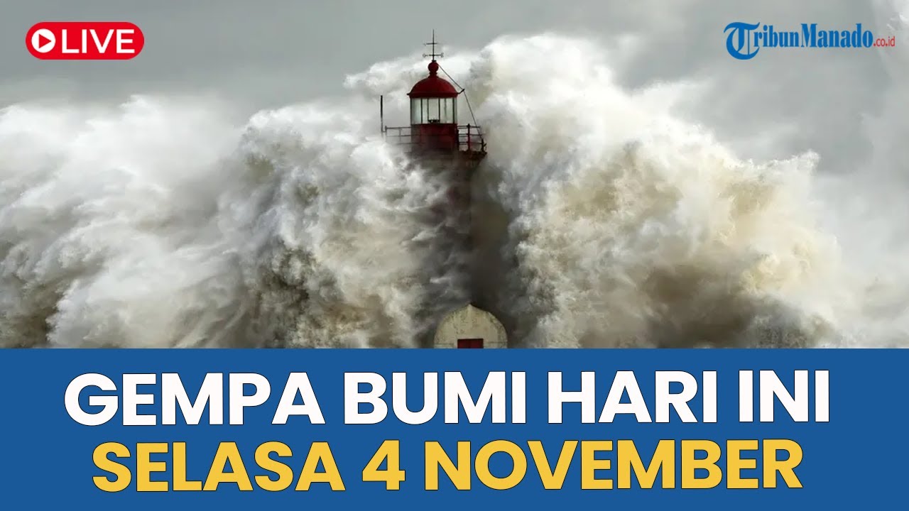 Informasi Gempa Bumi Hari Ini, Selasa 4 November 2025