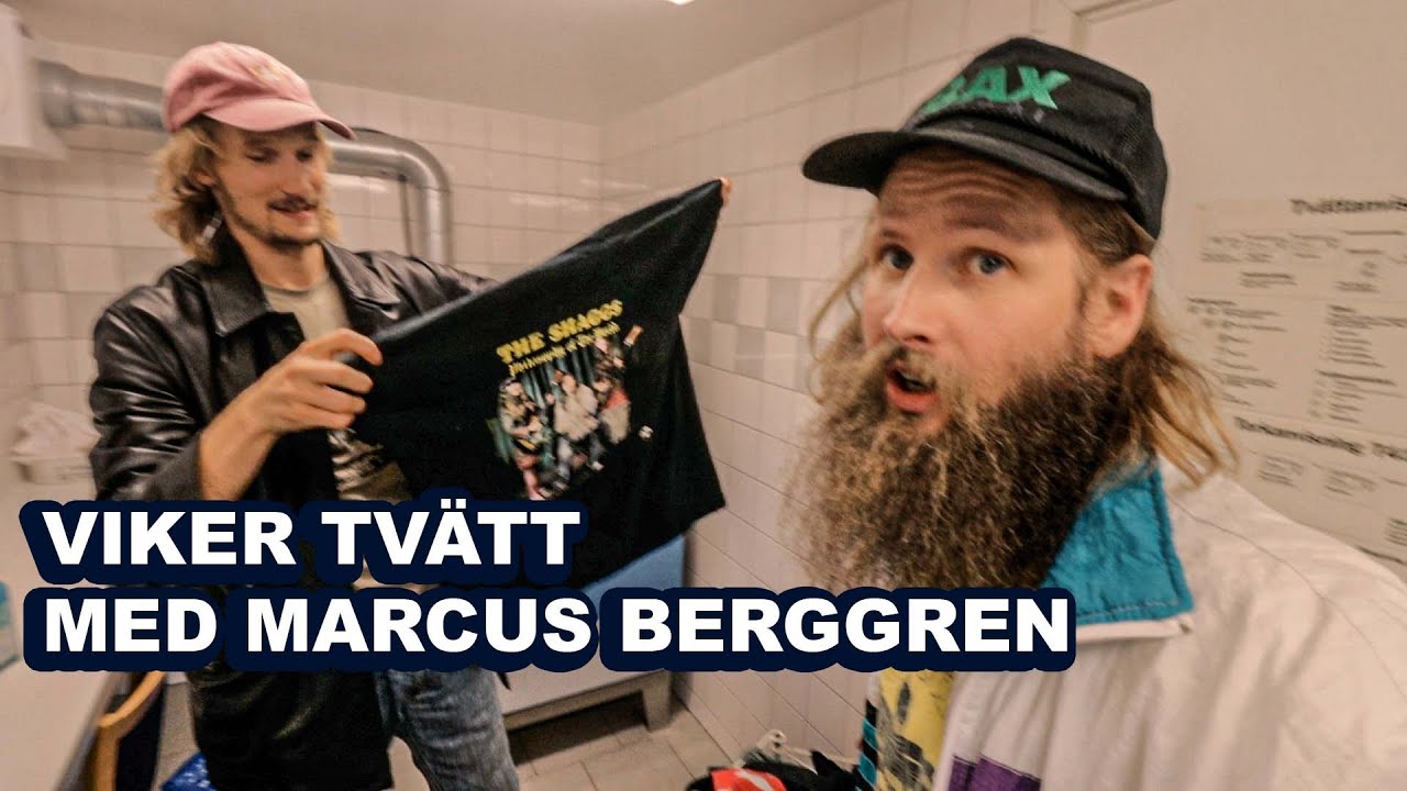 Tvätt med Marcus Berggren VLOGG