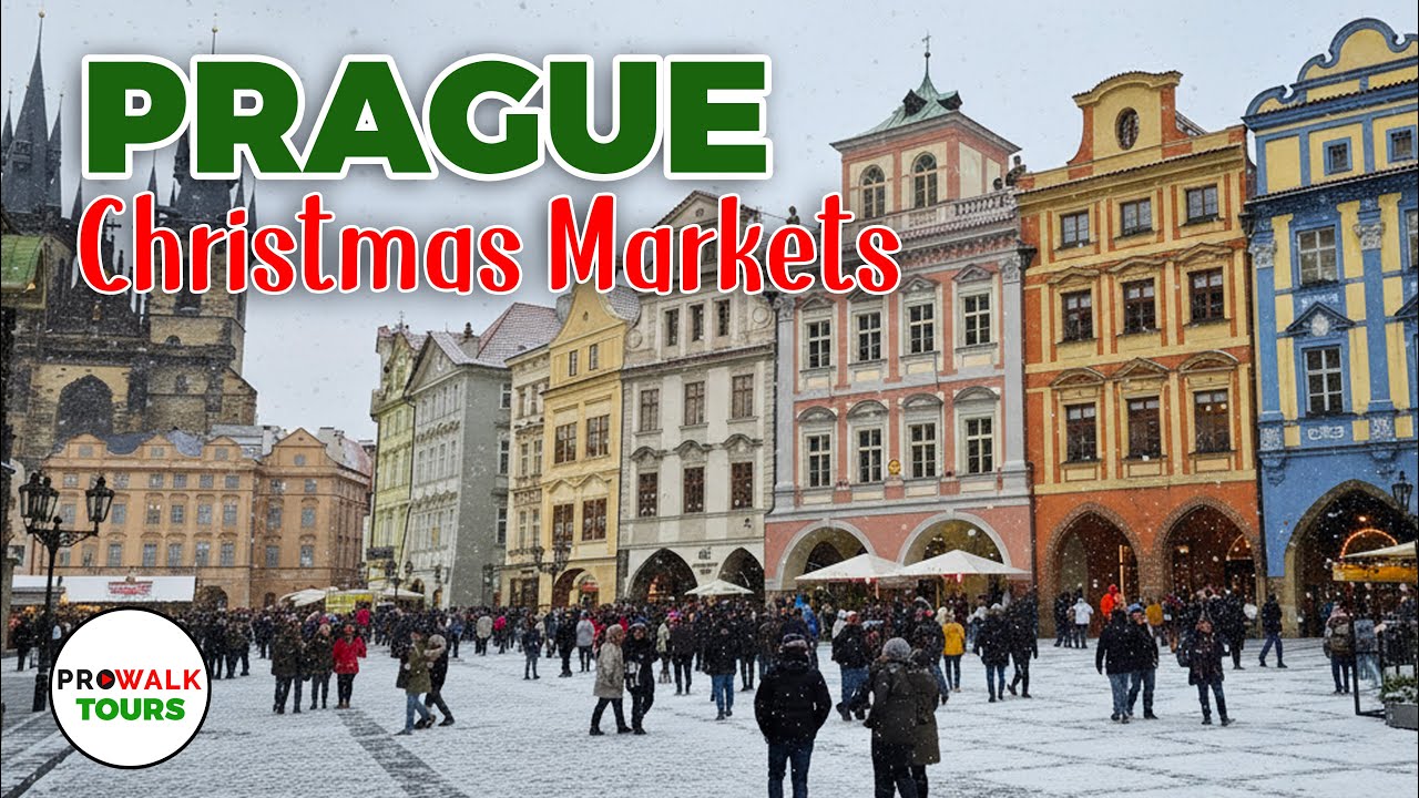 Prague Christmas Markets 2024: City Center Tour 🎄