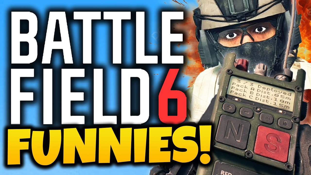 Battlefield 6 Funny Moments! Try Not to Laugh 😂