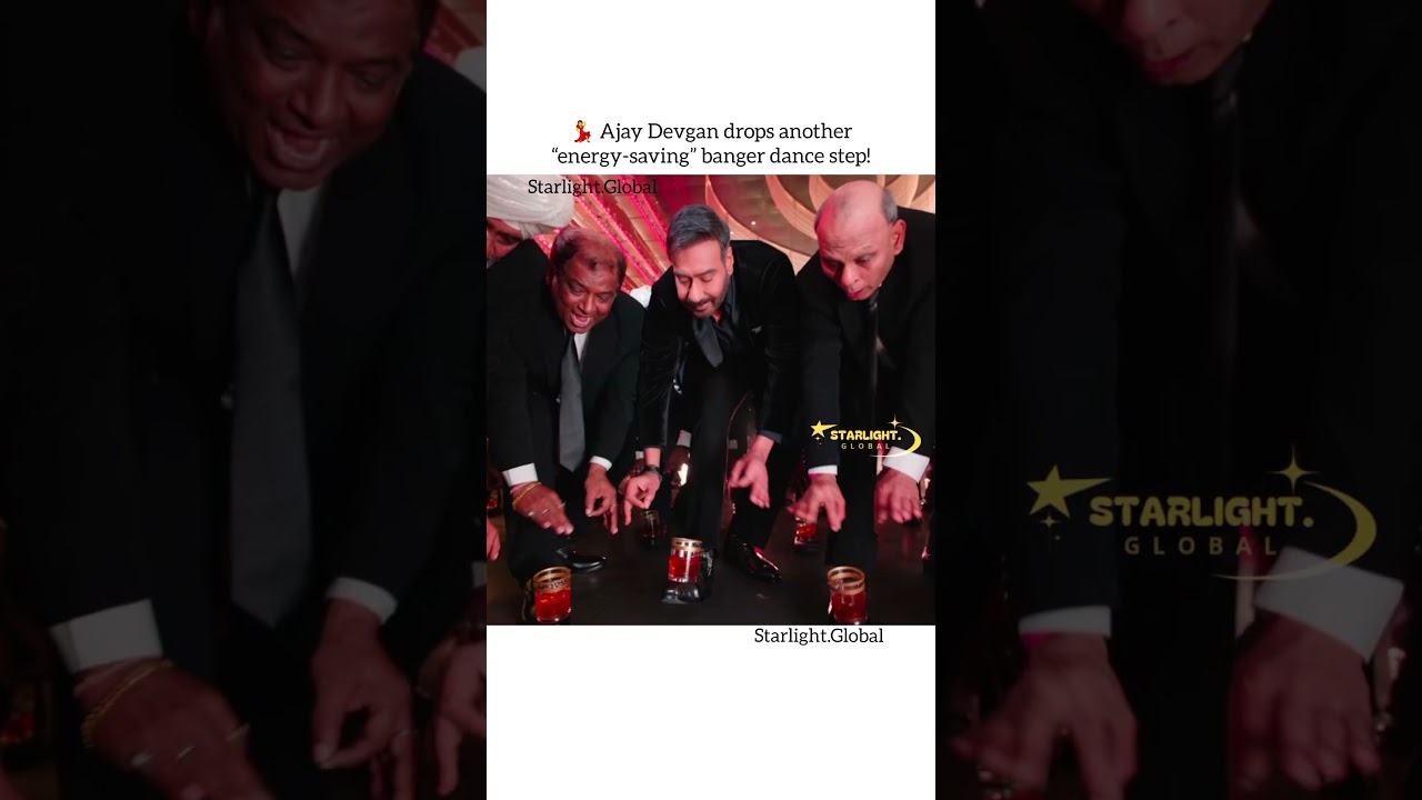 Ajay Devgan's Hilarious New Dance Move! 😂 | Viral Bloopers & Fun Moments