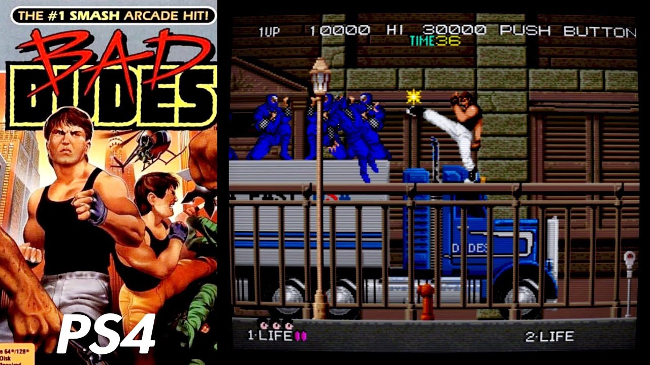 Bad Dudes vs Dragonninja - PS4 Longplay